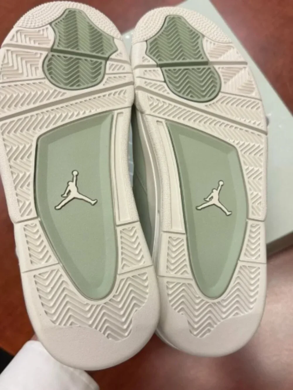 Nike Air Jordan 4 Retro Seafoam Sail Silver